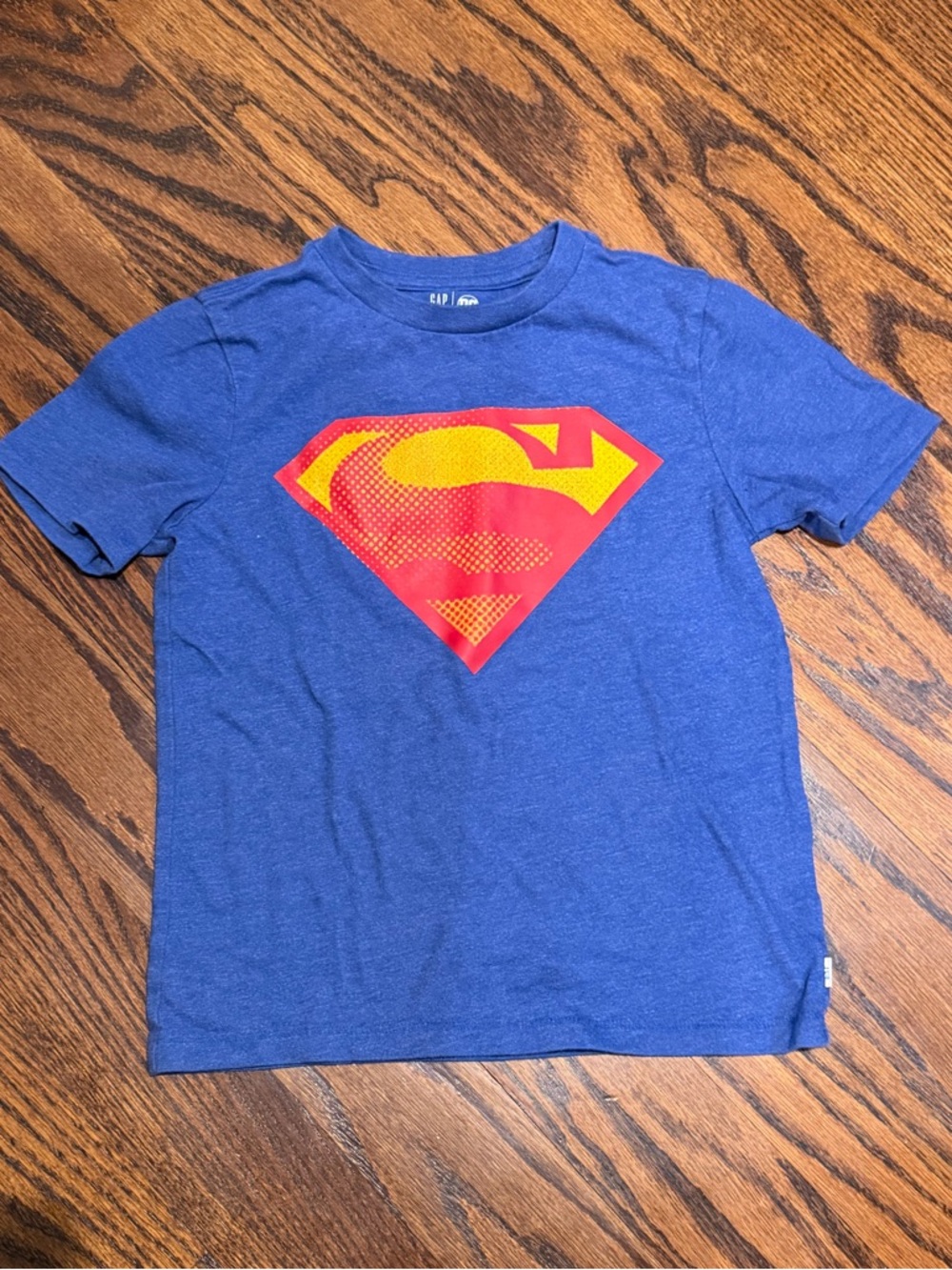 Blue Superman GAP Logo Tee